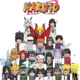 8pcs Naruto Sasuke Sakura Kakashi Obito Jiraiya Tsunade Anime Mini Man Blocks Figure WM6152